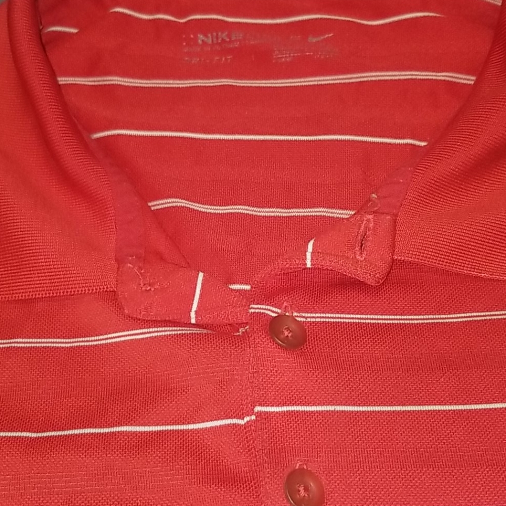 MENS NIKE DRI-FIT GOLF POLO SHIRT 100%POLYESTER